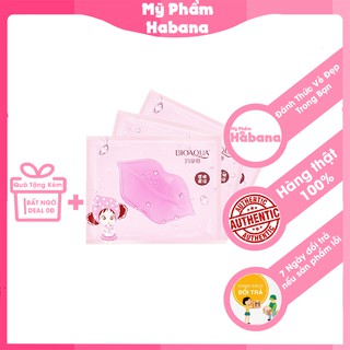 Mặt nạ môi BIOAQUA phục hồi dưỡng môi hồng hào và căng quyến rũ chính hãng nội địa Trung Quốc (lẻ-1 miếng)