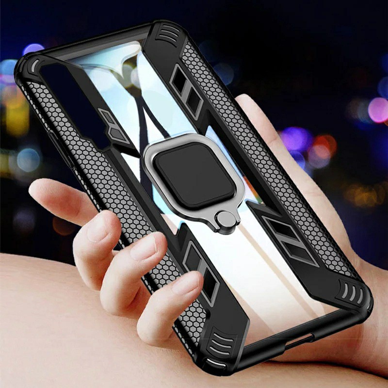 Ốp lưng Xiaomi Mi 10 / Mi 10 Pro dùng chung siêu nhân Iring chống sốc cao cấp giá đỡ xem phim