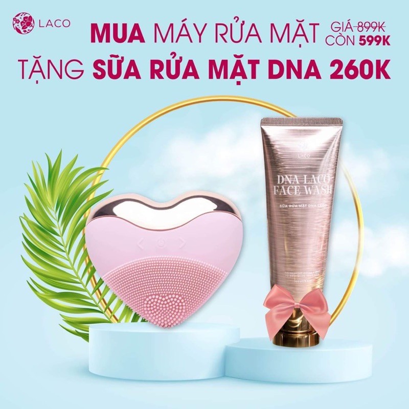 {GIÁ THANH LÝ} MÁY RỬA MẶT LACO LUXURY- ( NÂNG CƠ-XOÁ NHĂN-LÀM SẠCH )