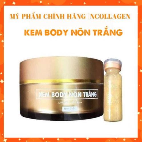 Kem Dưỡng Da Toàn Thân - Body Nõn Trắng N'COLLAGEN Tặng Kèm Serum Vàng - Dưỡng Trắng Toàn Thân
