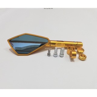 Gương chiếu hậu RIZOMA 5 cạnh loại 1 - Vàng (1 CÁI)