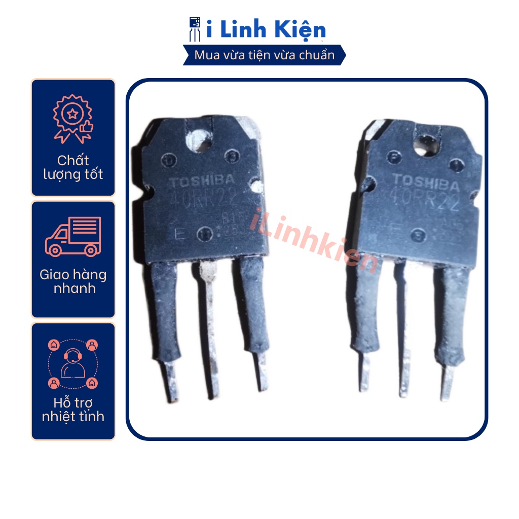 IGBT bếp từ 40RR22 40A 1353V hàng zin tháo máy chất lượng tốt