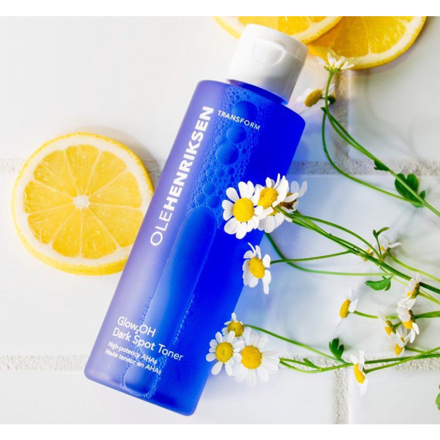 (Mini 65ml) Nước cân bằng da chứa AHA OleHenriksen Glow2 OH Dark Spot Toner