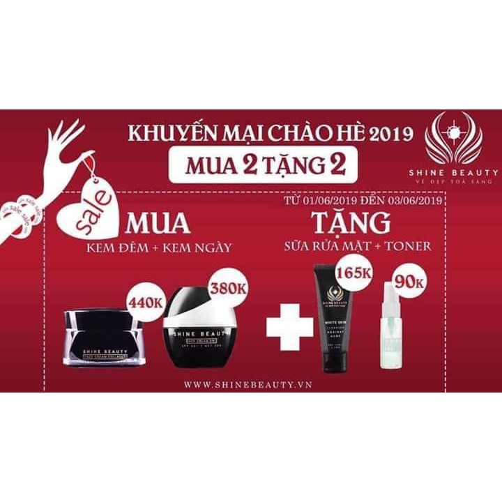 Compo khuyến mãi dưỡng trắng da mặt