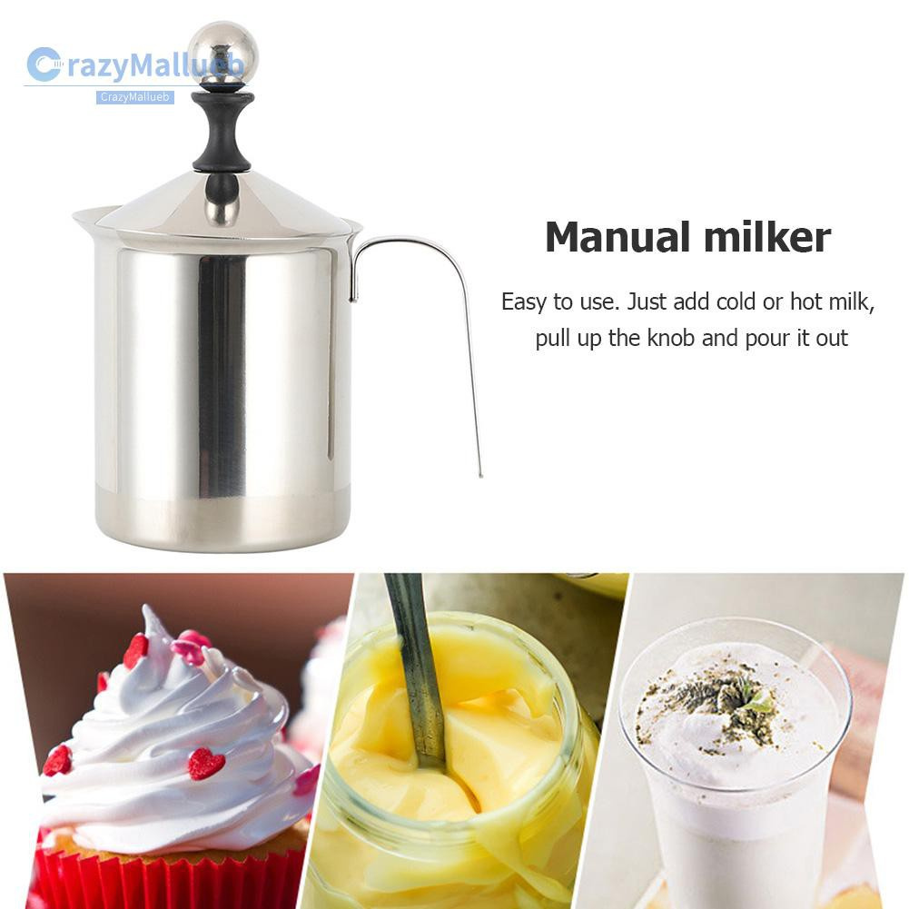 Dụng Cụ Đánh Kem Bằng Thép Không Gỉ Cho Cappuccino Latte