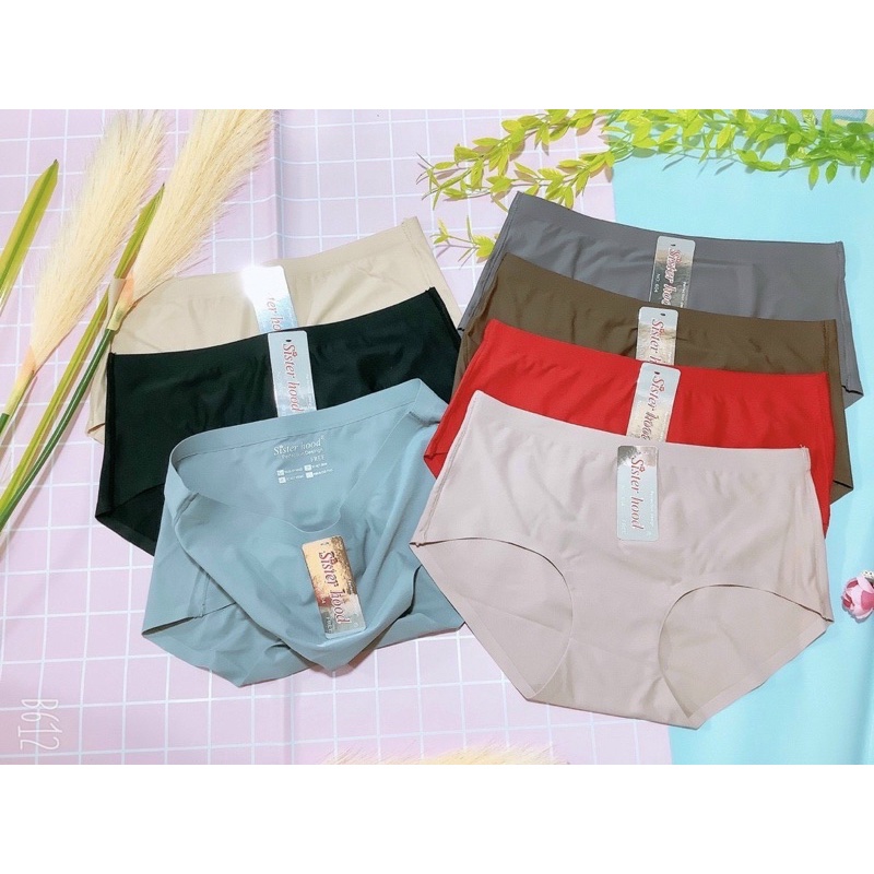 GIÁ TỐT Quần lót su đúc chuẩn Thái Lan, chip co dãn không viền dày dặn mát mịn Sisterhood 604