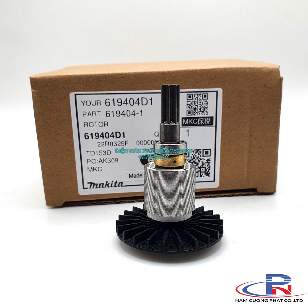 Rô to máy vặn vít 18v Makita DTD153 XDT13 619404-1