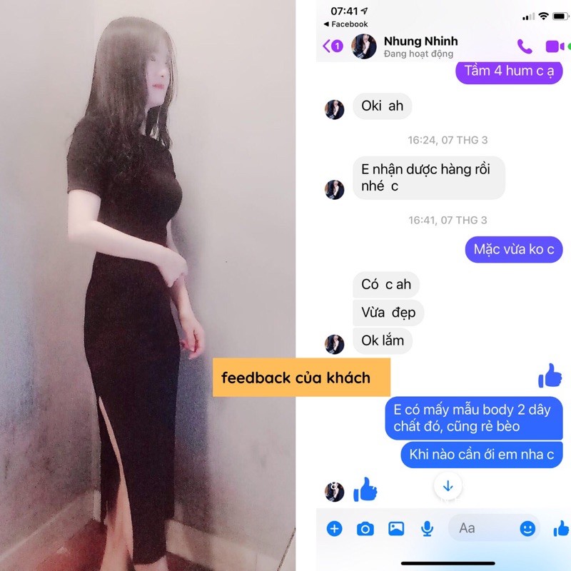 Đầm body tay ngắn / váy dáng dài xẻ quyến rũ [Ảnh thật kèm video] | BigBuy360 - bigbuy360.vn