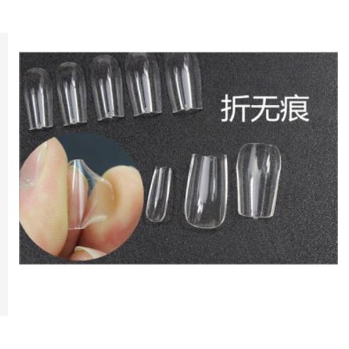 Hộp 500 móng úp HSM Xịn siêu mềm dẻo