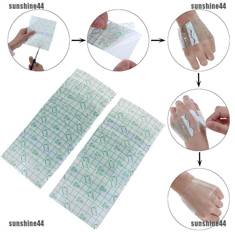 Bộ 10 Miếng Dán Vết Thương Trong Suốt Chống Thấm Nước MQ3 sg