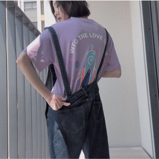 Áo thun unisex into the love space
