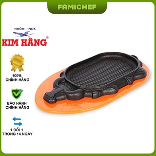 Khuôn gang chống dính làm Bò Bít Tết Kim Hằng KHG9574