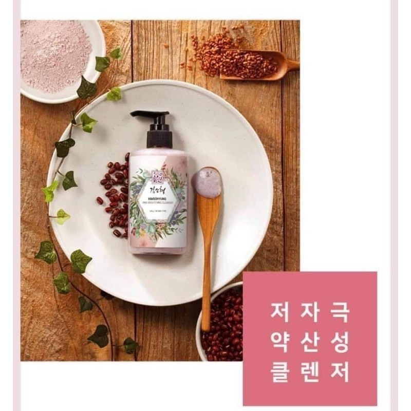 SỮA RỮA MẶT BÁC SĨ KIM VIỆN ĐÔNG Y HÀN QUỐC, CHIẾT XUẤT THẢO MỘC VÀ ĐẬU ĐỎ, HÀNG NHẬP KHẨU CHÍNH HÃNG 145g