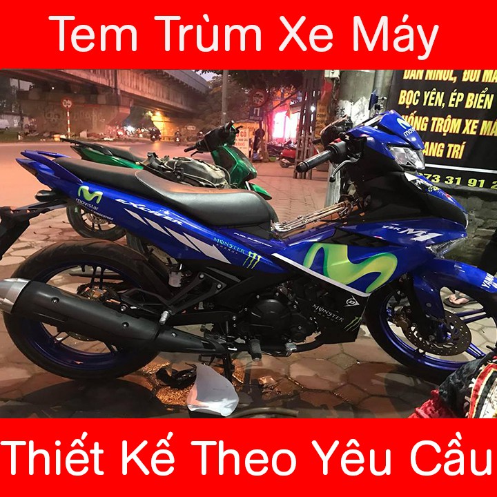 Tem Trùm Exciter 150 Movistar Xanh 46