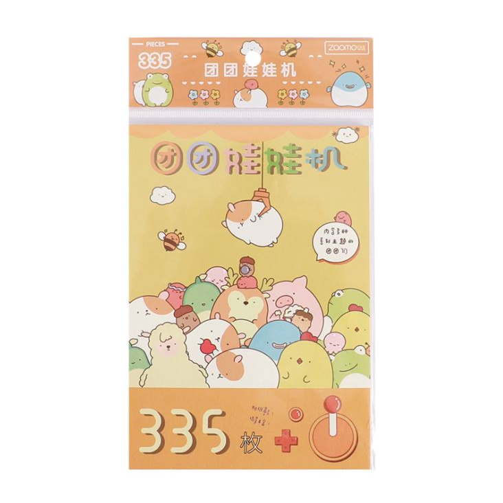 Sổ Tay Sticker 335 Nhãn Dán Trang Trí Nhật Ký Kế Hoạch Kawaii Nhật Bản Mẫu 2