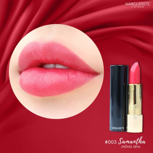 SON THỎI LÌ MÀU HỒNG SEN 03 SAMANTHA LIPSTICK (4.2G