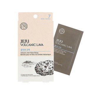 Hộp mặt nạ lột mụn mũi chiết xuất tro núi lửa the face shop jeju volcanic lava