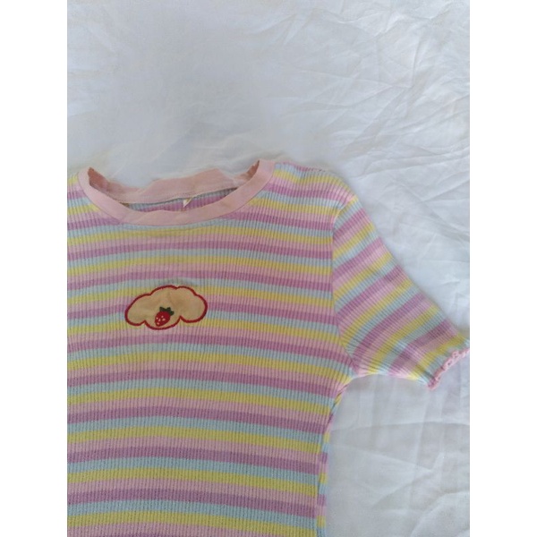 Pass áo thun gân kiểu 2hand