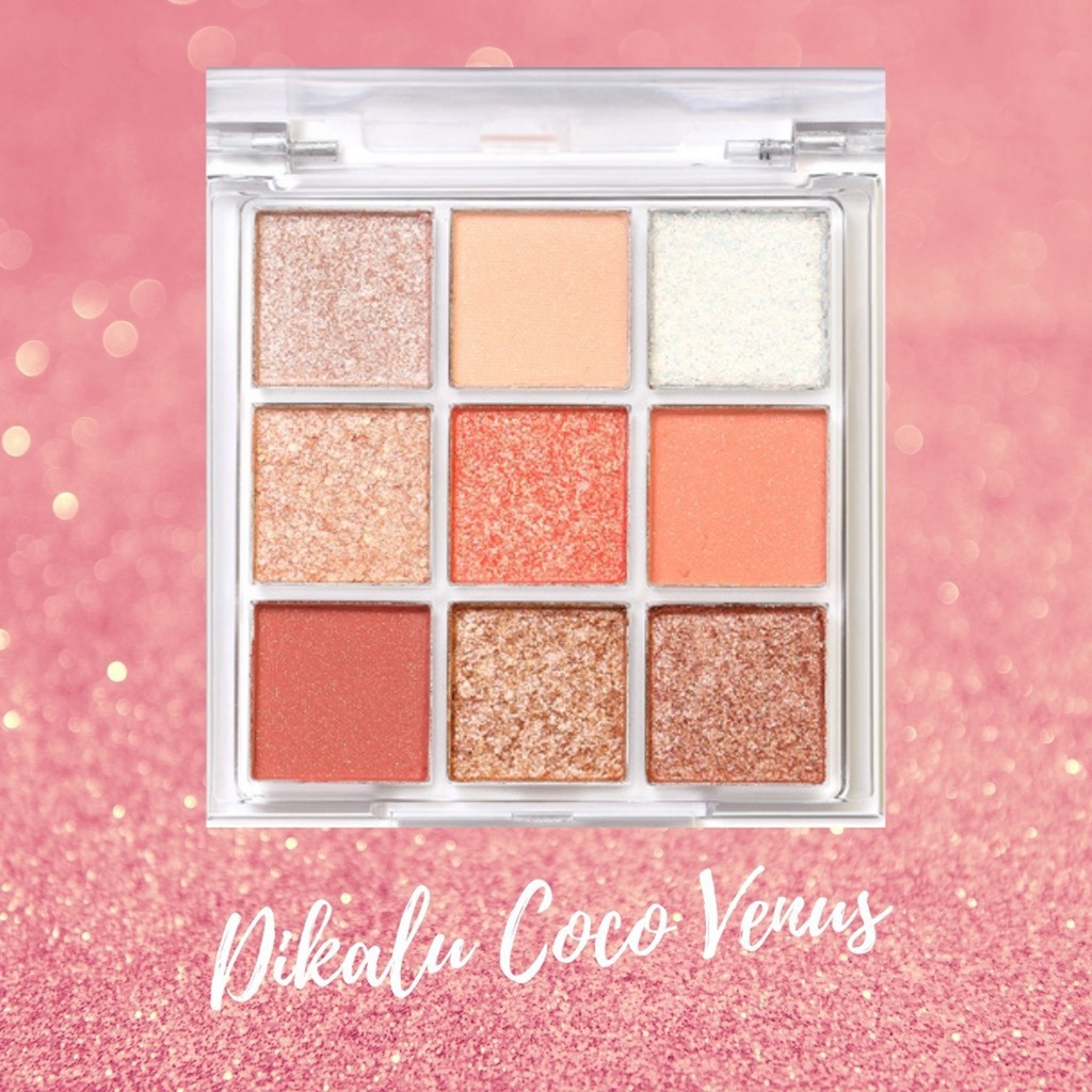 Phấn Mắt DIKALU COCO VENUS 9 Ô Màu Nhũ | BigBuy360 - bigbuy360.vn