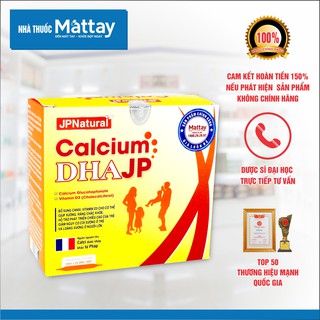 ✅  Calcium DHAJP - Hộp 20 Ống - Bổ Sung Canxi Cho Bé, Giúp Bé Phát Triển Chiều Cao  [Date xa]