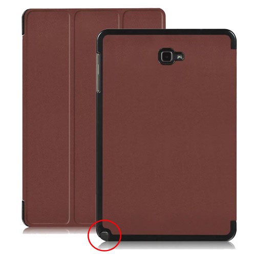 Bao da máy tính bảng mỏng đơn giản với khe cắm bút thời trang cho Samsung Galaxy Tab A A6 10.1 (2016) | BigBuy360 - bigbuy360.vn