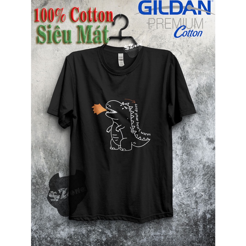 Áo Phông Nam Cotton 100% In Hình 3D Cao Cấp - Áo Thun Gildan Nam Nữ Ngắn Tay Chất Mát Mùa Hè SZone PM79