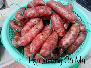 Lạp Xưởng Trứng Muối 500gr (Lạp Xưởng Cô Mai)