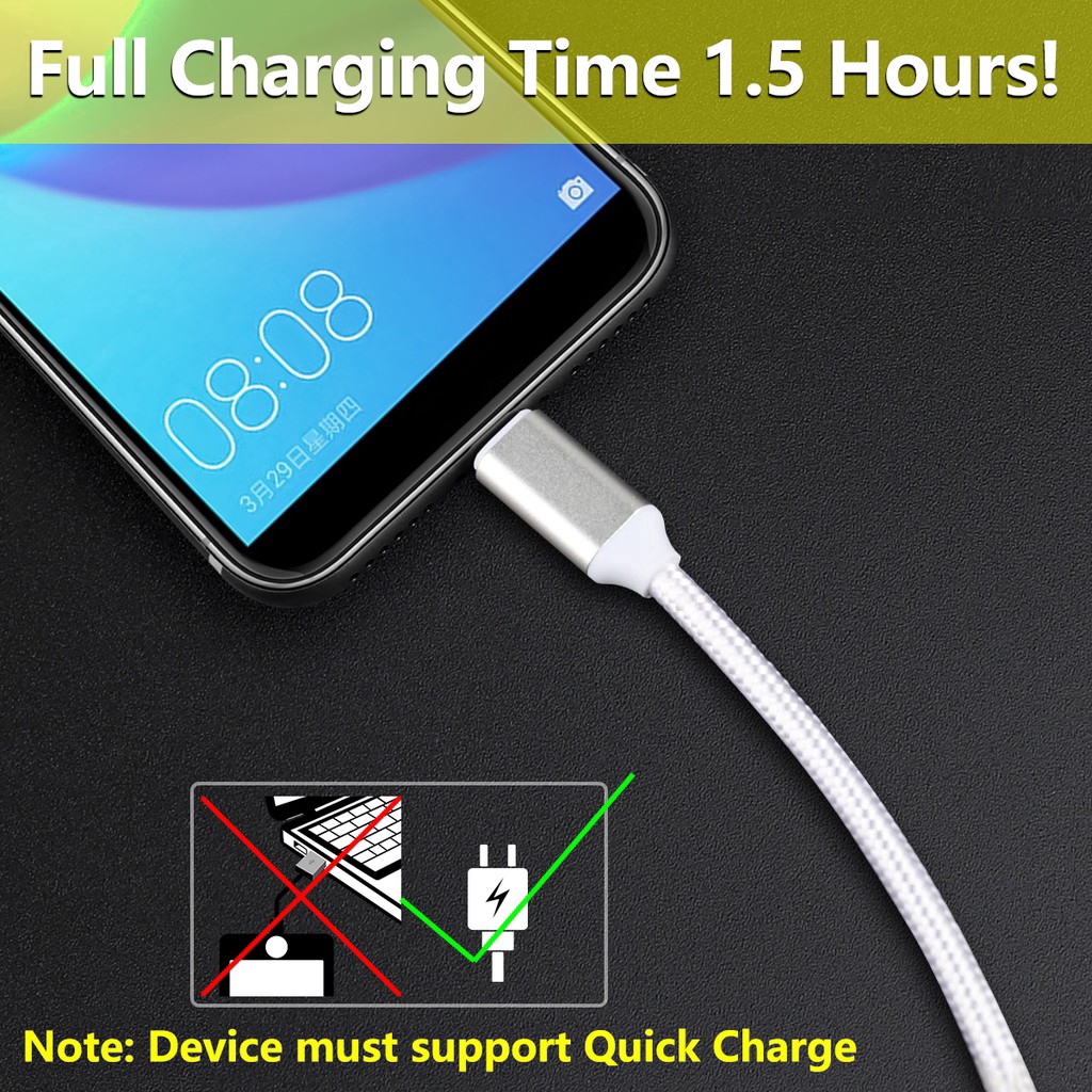 Cáp Sạc Batianda Đầu Micro Usb 2A Siêu Nhanh Cho Điện Thoại Android Samsung J4 J5 J6 J7 Xiaomi Redmi Note 5 4