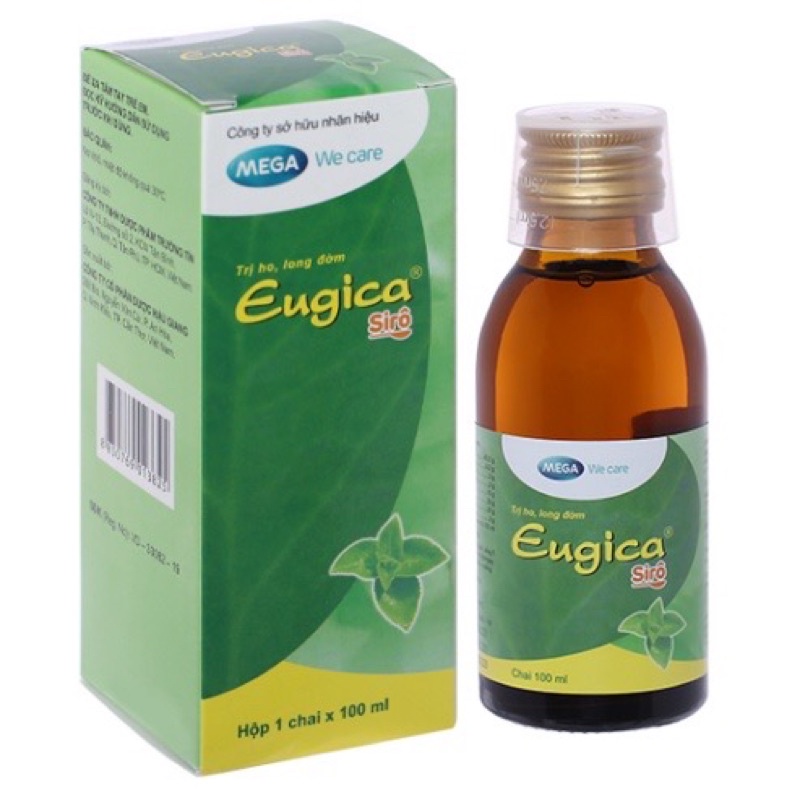 Sirô ho Eugica chai 100ml