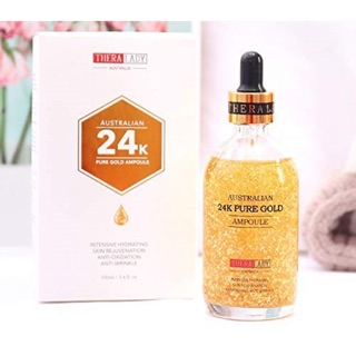 [CAM KẾT HÀNG CHUẨN NỘI ĐỊA ÚC] SERUM VÀNG 24K THERA LADY 24K PURE GOLD AMPOULE 100ML