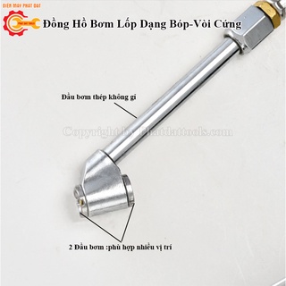 Đồng Hồ Bơm Lốp Dạng Bóp- Đồng hồ bơm lốp bóp tay
