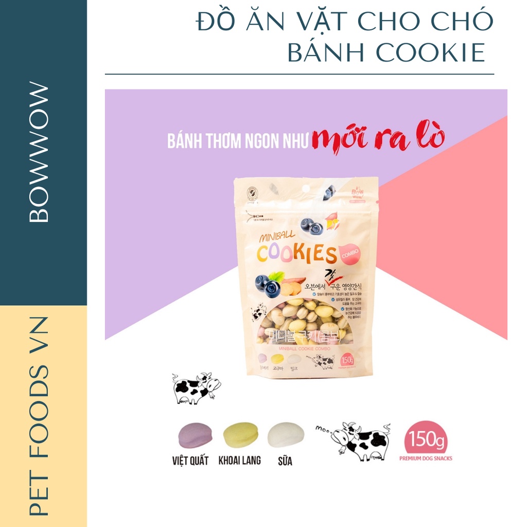 Bánh cho chó BOWWOW 150g