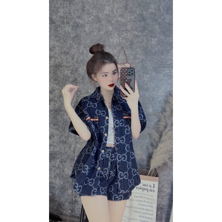 set bộ bò gg dày dặn siêu đẹp cúc bấm