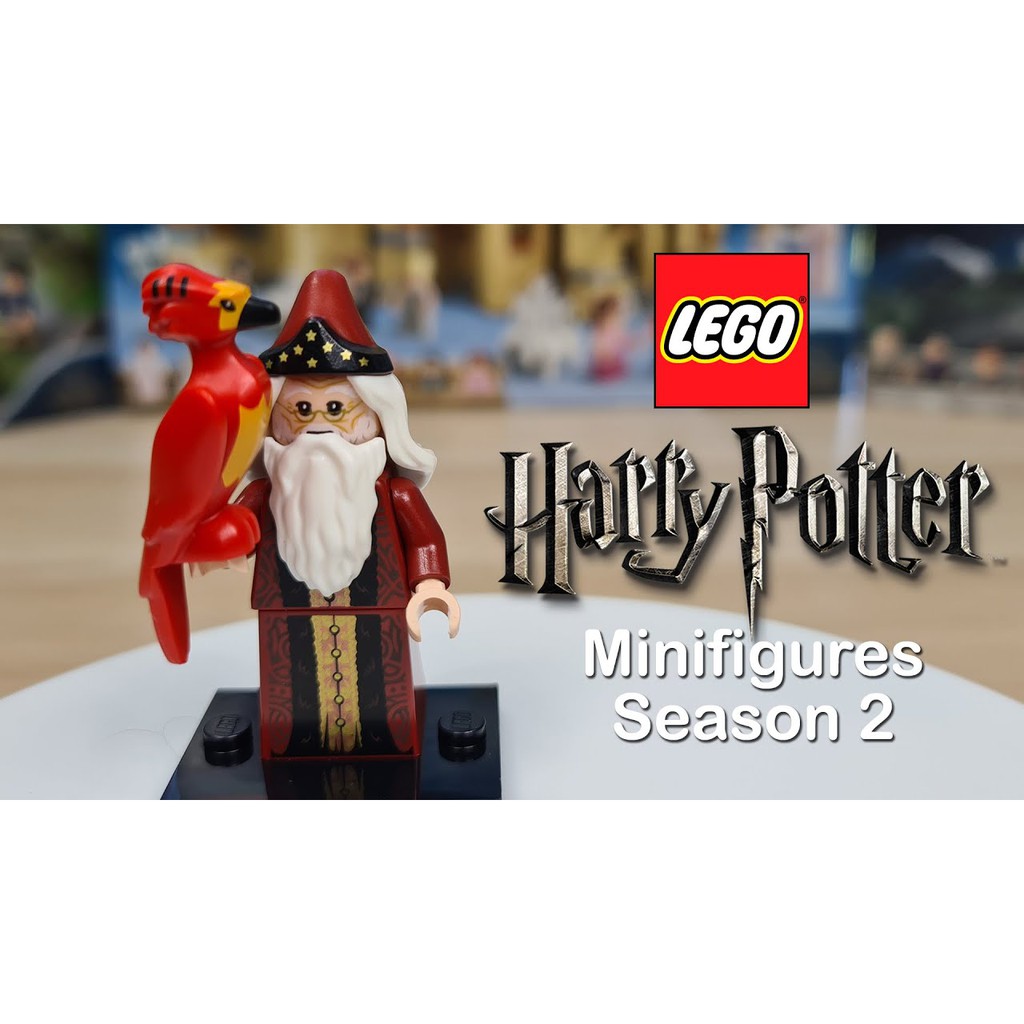 Nhân vật LEGO Minifigures 71028 Harry Potter Series 2 Professor Albus Dumbledore - Giáo Sư Dumbledore