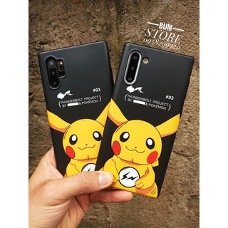 Ốp lưng Pikachu samsung galaxy Note 10 / Note 10 Plus / S10 / S10 Plus / Note 8 / Note 9 / S9+ / S8+