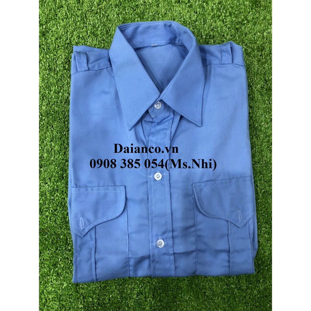 Áo Bảo Vệ Tay Ngắn Vải Si thấm hút mồ hôi- Hình thật, Hàng sẵn