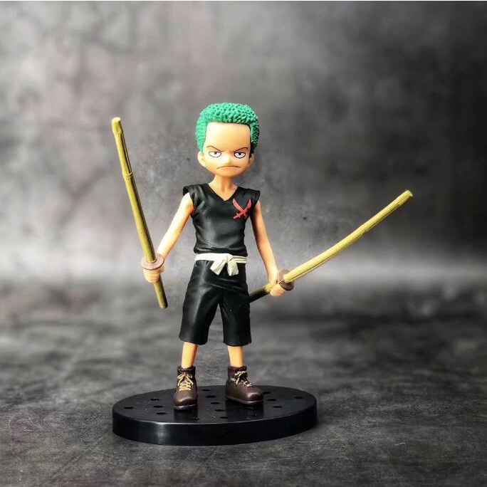 Mô Hình Nhân Vật One piece Luffy, ACE, Zoro, Trang Trí Bế cá, góc làm việc