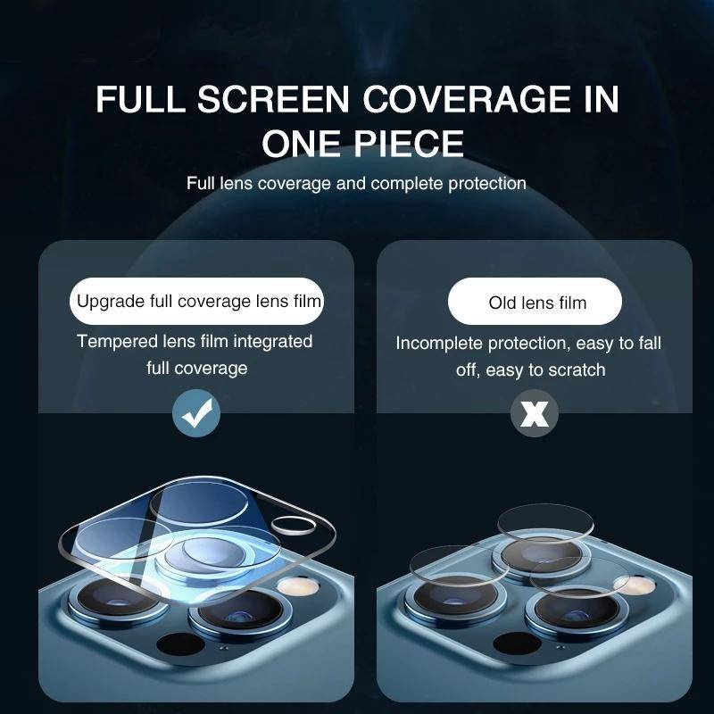 Kính Cường Lực Bảo Vệ Camera Sau HD Cho IPhone 14 13 12 Pro Max 14 Plus 14pro 13pro