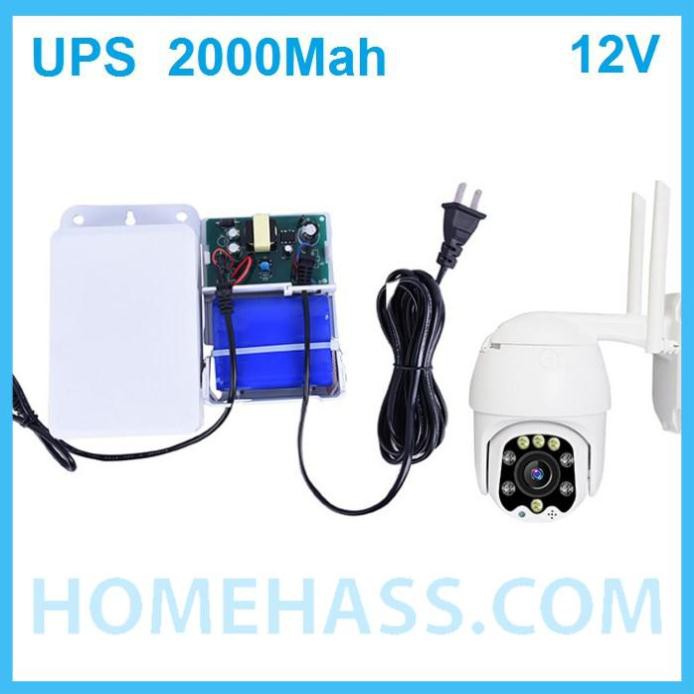 Bộ Lưu Điện UPS Mini 12V 2000Mah UPS02