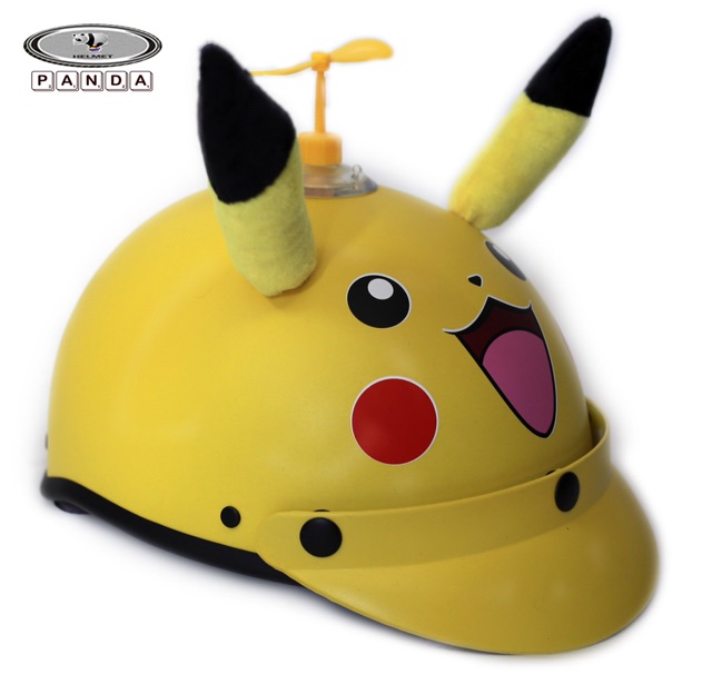 [Free ship] Mũ phượt Pikachu siêu kute