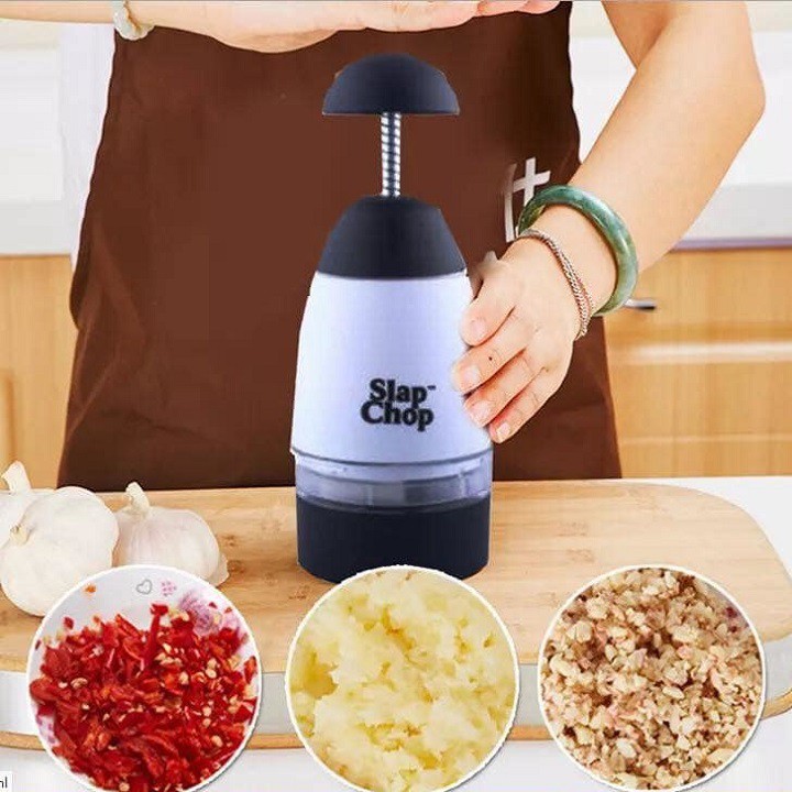 Dụng cụ đa năng tiện dụng Slap Chop chuyên xay, cắt, thái, băm rau củ quả