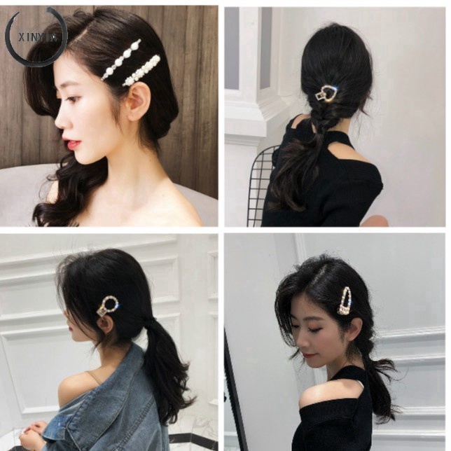 Kẹp tóc kim loại phong cách Hàn Quốc