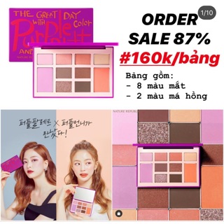 Bảng Palette vừa Phấn mắt, vừa Phấn má nhà NATURE REPUBLIC