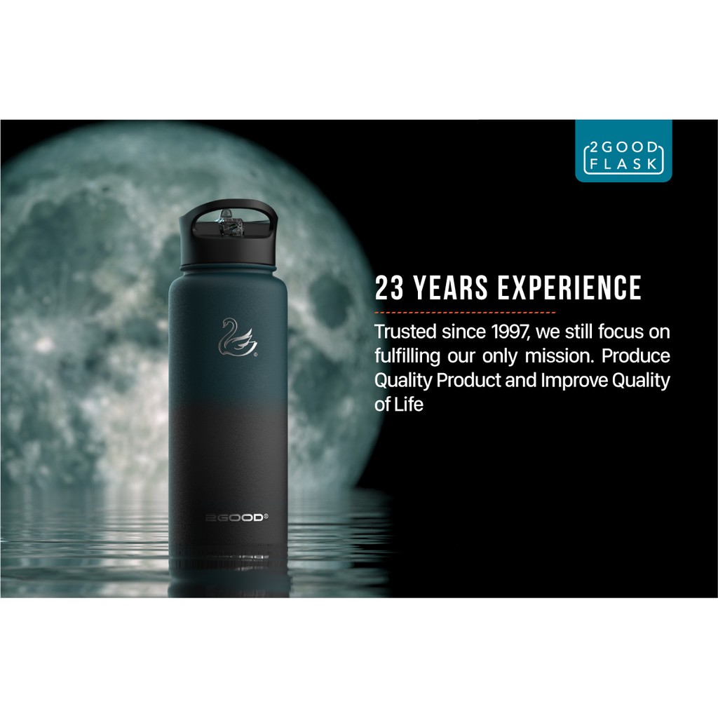 Bình Giữ Nhiệt Inox 2GOOD FLASK Wide Mouth WM-02 Chống Gỉ Giữ Nhiệt Tốt (946ml) | BigBuy360 - bigbuy360.vn