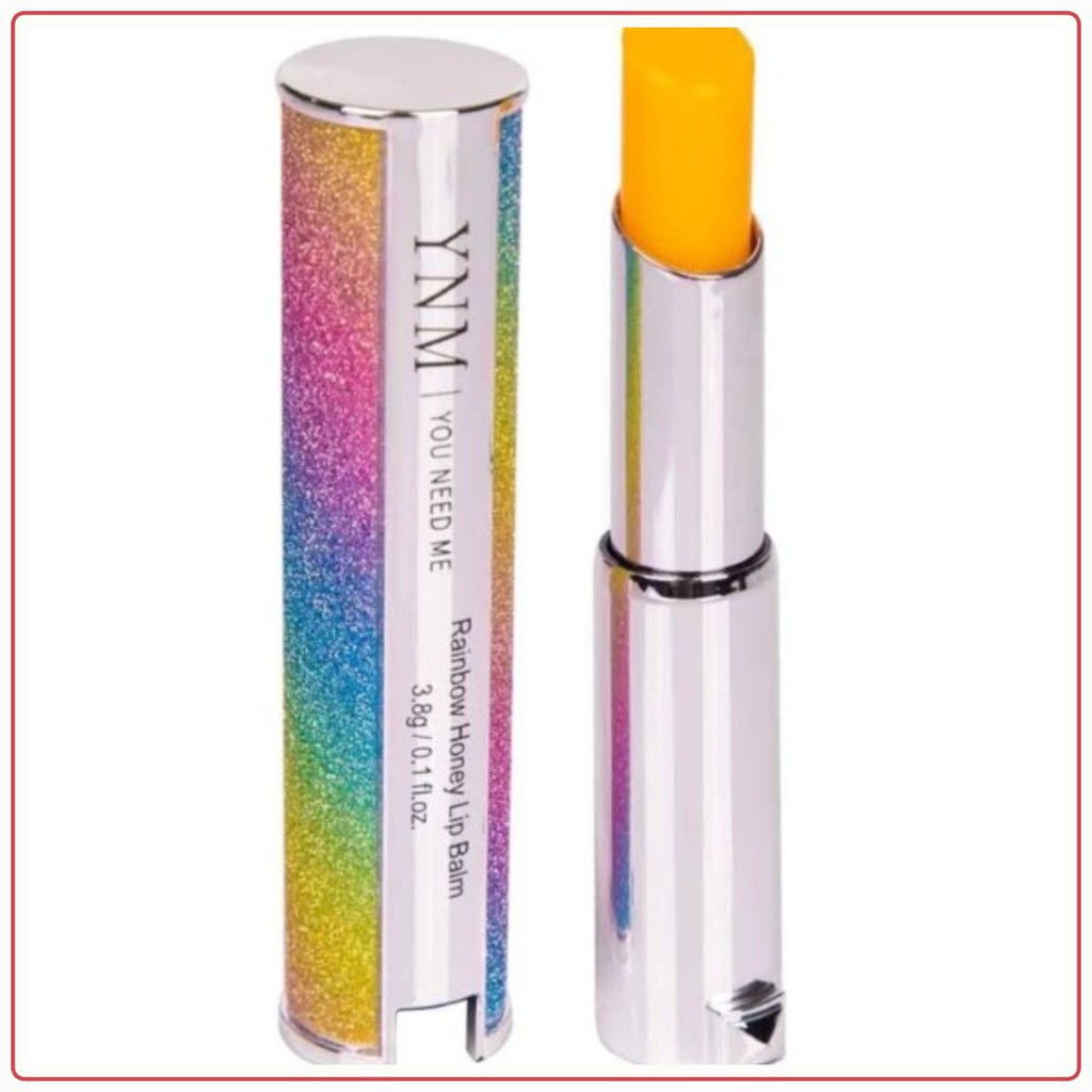 SON DƯỠNG Đổi Màu YNM Rainbow Honey Lip Balm CHUẨN HÀN