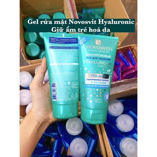 Gel rửa mặt Novosvit Hyaluronic