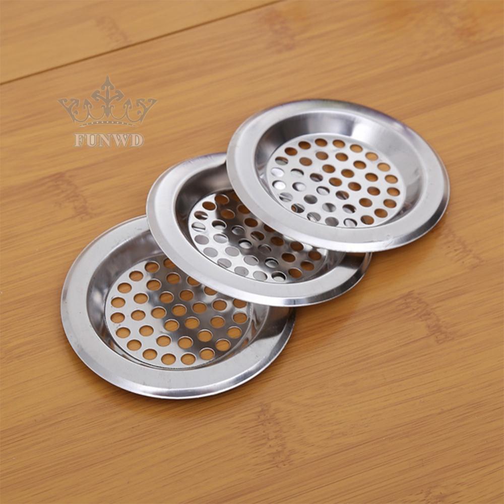 1 dụng cụ lọc rác hình tròn 60mm bằng thép không gỉ
