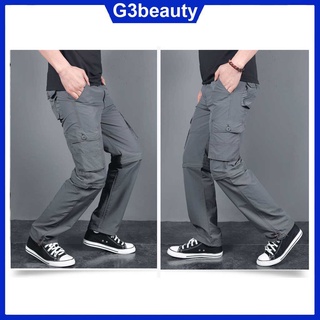 Quần Kaki Túi Hộp Nam Nối Ống Có Chun Eo Chuyên Phượt