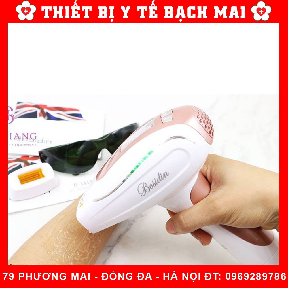 TBYT999 Máy Triệt Lông Vĩnh Viễn rẻ Nhất BOSIDIN D1119 Ánh Sáng Lạnh - không sử dụng Gel - Spa Chuyên sử dụng NEW