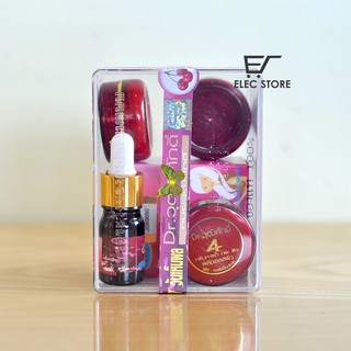 Set Xà Bông Yanhee Thái Lan (Màu Đỏ)